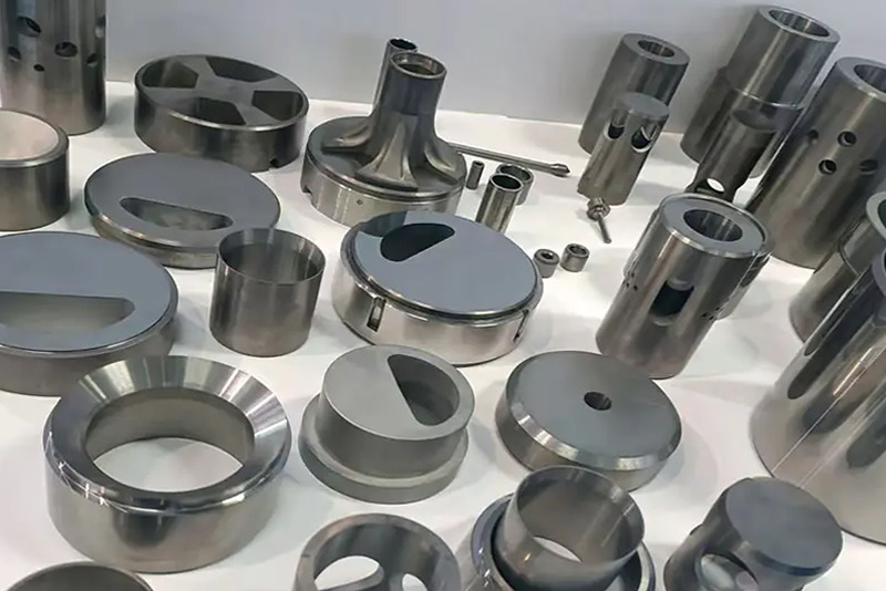 Tungsten carbide valve